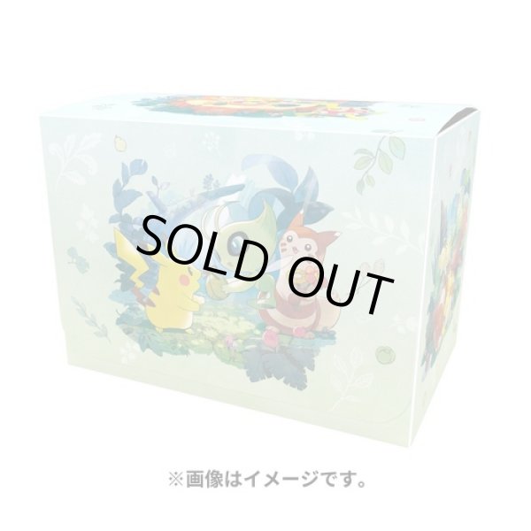 Photo1: Pokemon Center Original Card Game Flip deck case Mori No Okurimono (1)