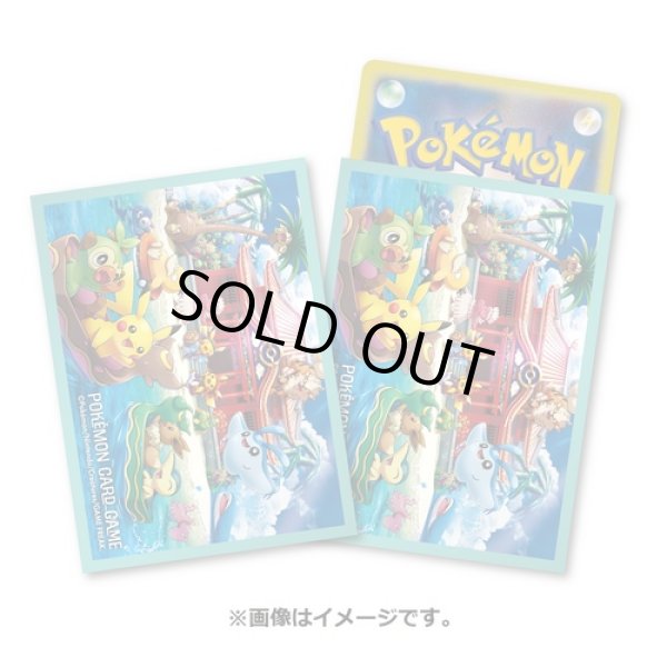 Photo1: Pokemon Center Original Card Game Sleeve Okinawa 64 sleeves (1)
