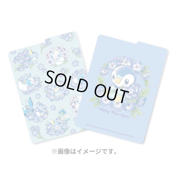 Photo3: Pokemon Center Original Card Game Flip deck case Baby Blue Eyes Piplup (3)