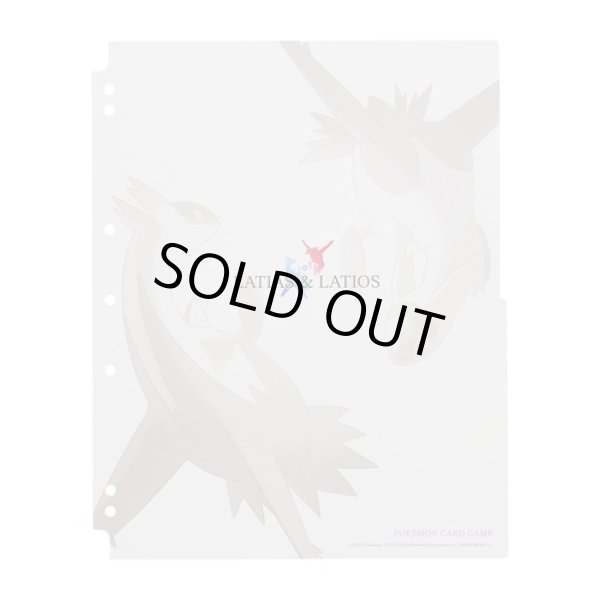 Photo2: Pokemon Center Original Card Game Collection refill Latias Latios Binder refill (2)