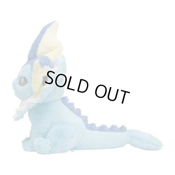 Photo3: Pokemon Center 2022 FUWA-FUWA Fluffy Plush doll Vaporeon (3)