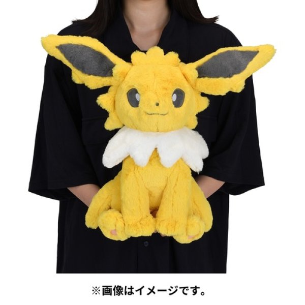 Photo5: Pokemon Center 2022 FUWA-FUWA Fluffy Plush doll Jolteon (5)