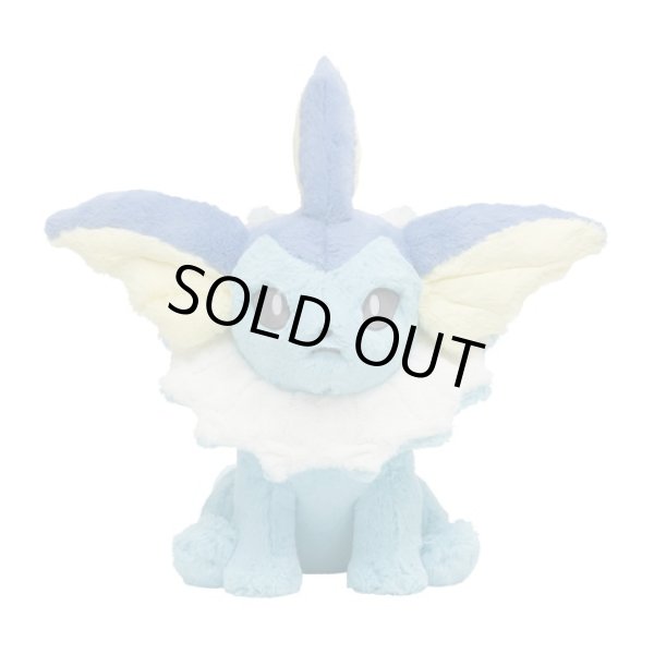 Photo1: Pokemon Center 2022 FUWA-FUWA Fluffy Plush doll Vaporeon (1)