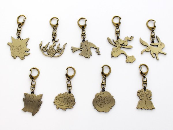 Photo2: Pokemon Center 2022 Pokemon Fairy Tale Metal Key chain Whimsicott ver. (2)