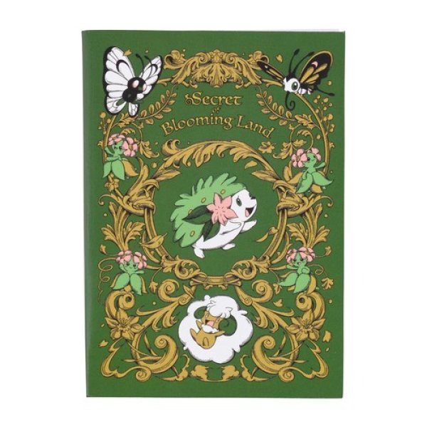 Photo2: Pokemon Center 2022 Pokemon Fairy Tale Book Shaped Sticky note Shaymin (2)