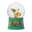 Photo1: Pokemon Center 2022 Christmas Toy Factory Snow globe (1)