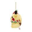 Photo3: Pokemon Center 2022 Christmas Toy Factory Plush Mascot Key Chain Pikachu (3)