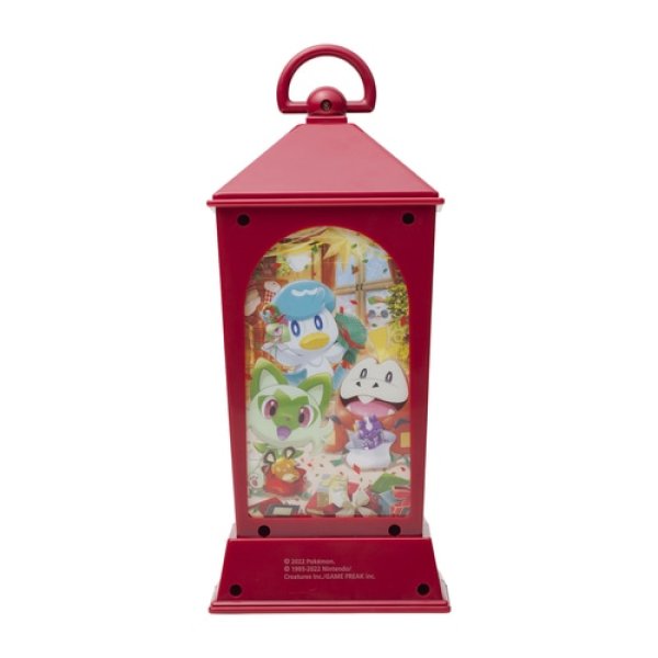 Photo5: Pokemon Center 2022 Christmas Toy Factory Stained glass style Lantern light (5)