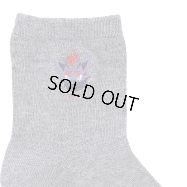 Photo2: Pokemon Center 2022 Socks for Women 23 - 25 cm 1 Pair Middle Zorua (2)