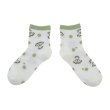 Photo1: Pokemon Center 2022 Socks for Women 23 - 25 cm 1 Pair Middle Shroomish (1)