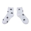 Photo1: Pokemon Center 2022 Socks for Women 23 - 25 cm 1 Pair Middle Unown (1)