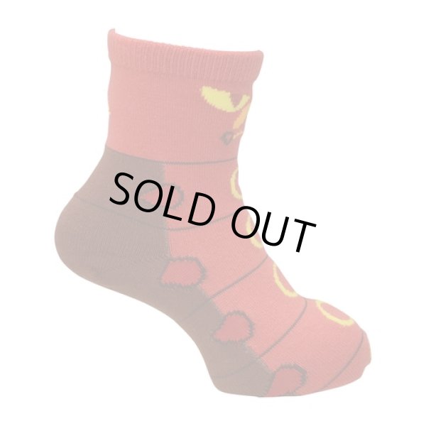 Photo3: Pokemon Center 2022 Socks for Women 23 - 25 cm 1 Pair Middle Sizzlipede (3)