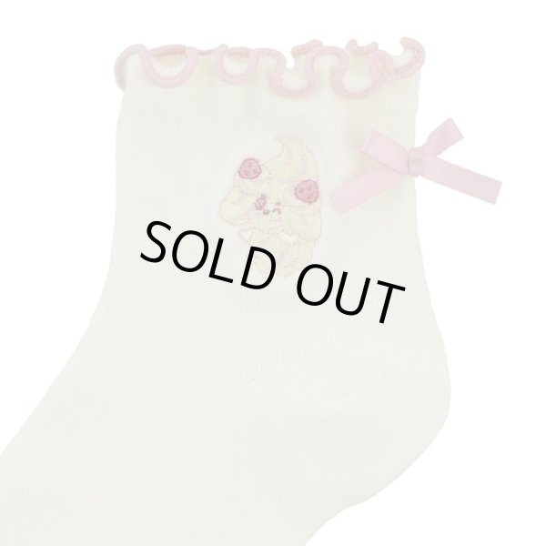 Photo2: Pokemon Center 2022 Socks for Women 23 - 25 cm 1 Pair Middle Alcremie (2)