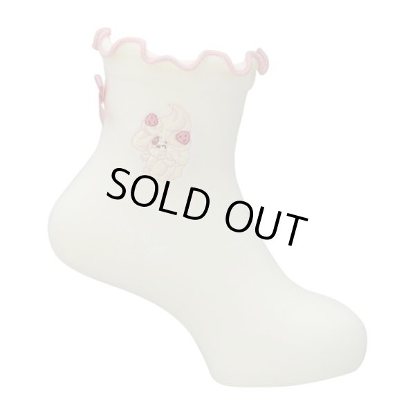 Photo3: Pokemon Center 2022 Socks for Women 23 - 25 cm 1 Pair Middle Alcremie (3)