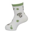 Photo3: Pokemon Center 2022 Socks for Women 23 - 25 cm 1 Pair Middle Shroomish (3)