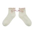 Photo1: Pokemon Center 2022 Socks for Women 23 - 25 cm 1 Pair Middle Alcremie (1)