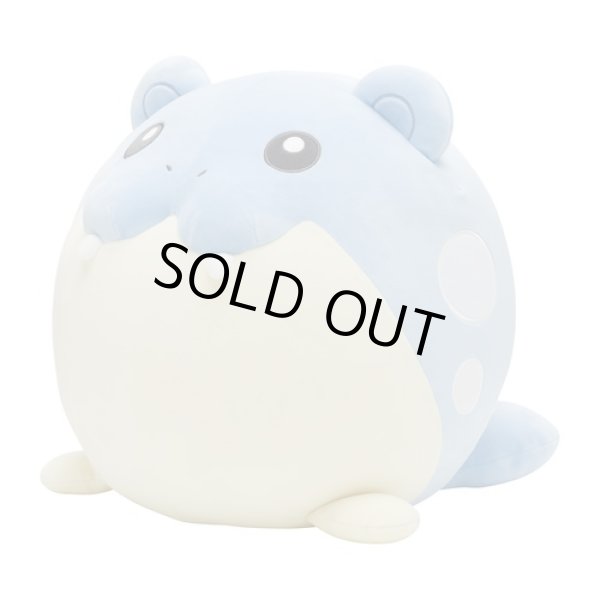 Photo2: Pokemon Center 2022 Mochiricchi Fluffy Plush doll Spheal (2)