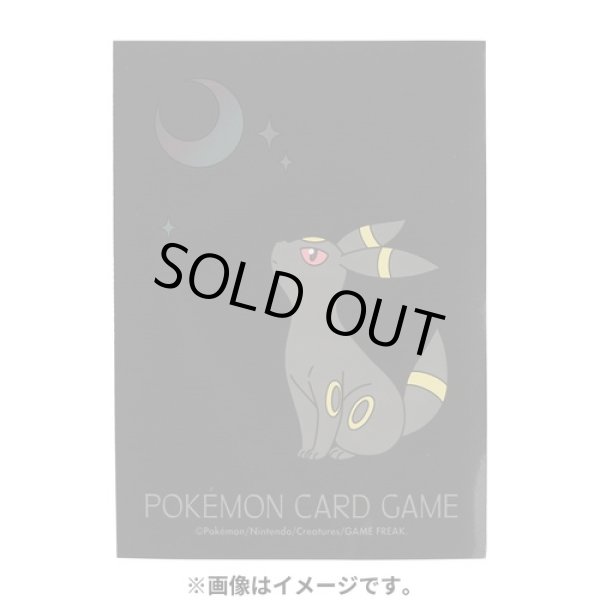 Photo2: Pokemon Center Original Card Game Sleeve Moonlight Umbreon Premium mat ver. 64 sleeves (2)