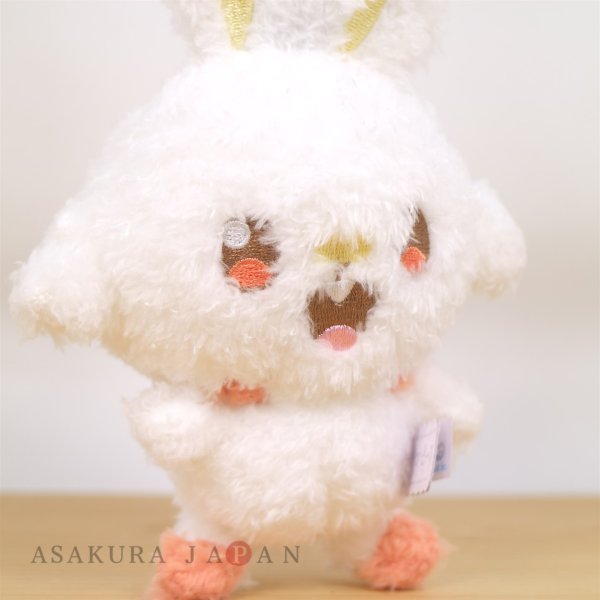 Photo5: Pokemon 2022 Peaceful Place Poke-Peace Plush Mascot Key Chain Scorbunny (5)