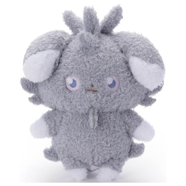 Photo1: Pokemon 2022 Peaceful Place Poke-Peace Plush doll Espurr (1)