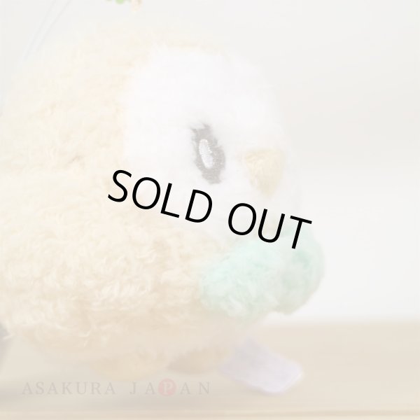 Photo5: Pokemon 2022 Peaceful Place Poke-Peace Plush Mascot Key Chain Rowlet (5)