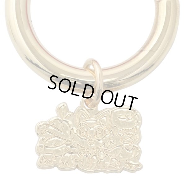 Photo3: Pokemon Center 2022 Scarlet Violet Key Chain ORANGE ACADEMY (3)