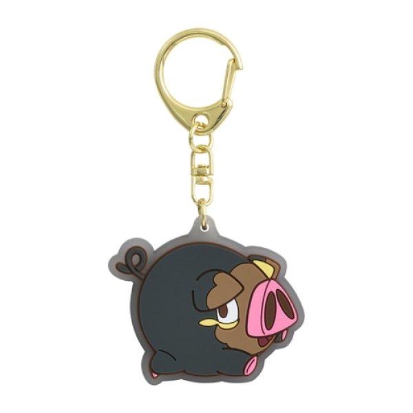 Photo1: Pokemon Center 2022 Scarlet Violet Rubber Key chain Lechonk (1)