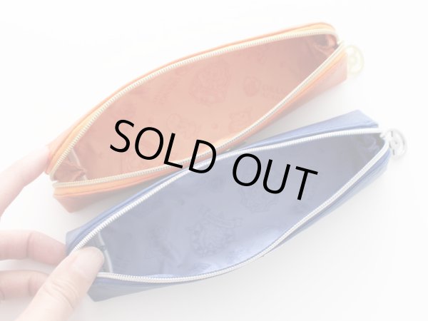 Photo4: Pokemon Center 2022 Scarlet Violet Pen pouch case ORANGE ACADEMY (4)