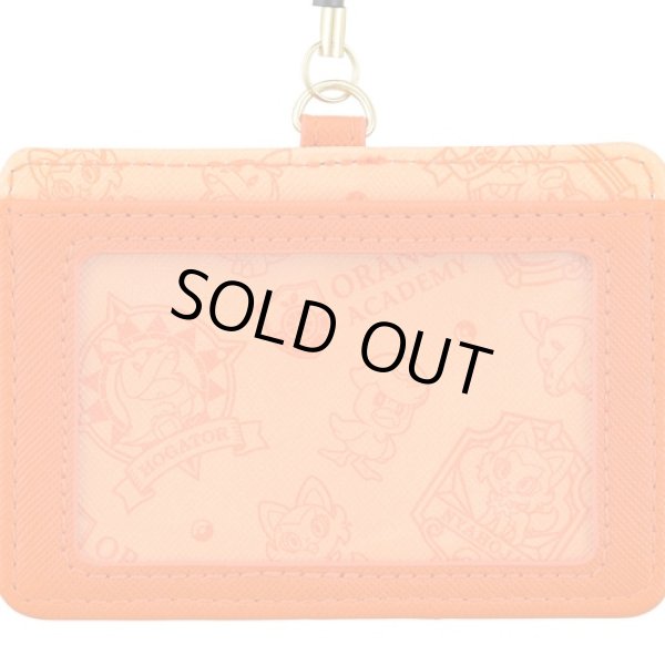 Photo4: Pokemon Center 2022 Scarlet Violet ID holder Card pass case ORANGE ACADEMY (4)