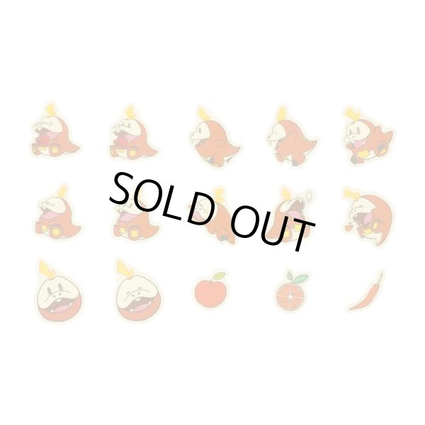 Photo2: Pokemon Center 2022 Scarlet Violet Assorted Mini Sticker set Fuecoco (2)