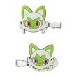 Photo1: Pokemon Center 2022 Pokemon accessory Series Hair clip bands H74 Sprigatito (1)