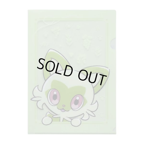 Photo3: Pokemon Center 2022 Scarlet Violet A4 Size Clear File Folder Sprigatito (3)