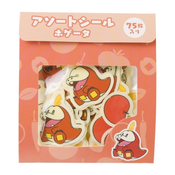 Photo1: Pokemon Center 2022 Scarlet Violet Assorted Mini Sticker set Fuecoco (1)