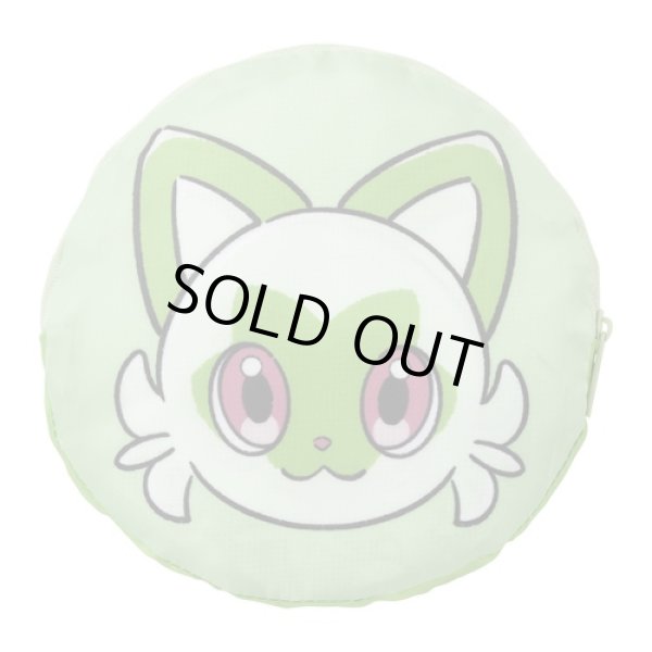 Photo2: Pokemon Center 2022 Scarlet Violet Folding eco bag Sprigatito (2)