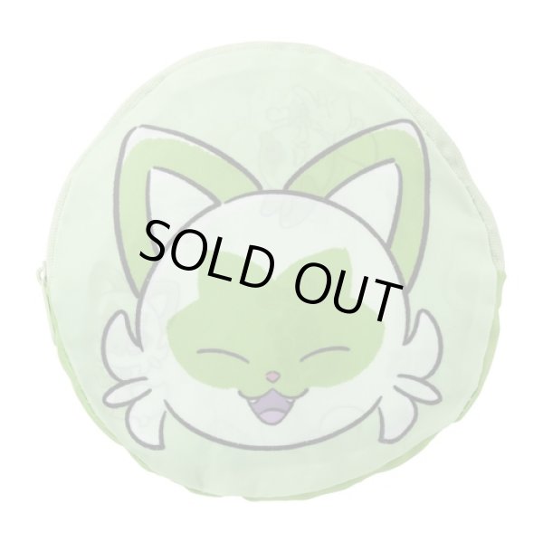 Photo3: Pokemon Center 2022 Scarlet Violet Folding eco bag Sprigatito (3)