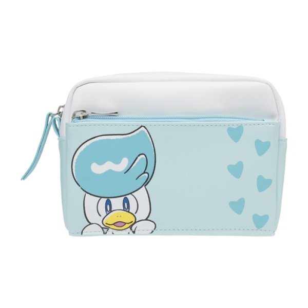 Photo1: Pokemon Center 2022 Scarlet Violet Pouch case Quaxly (1)