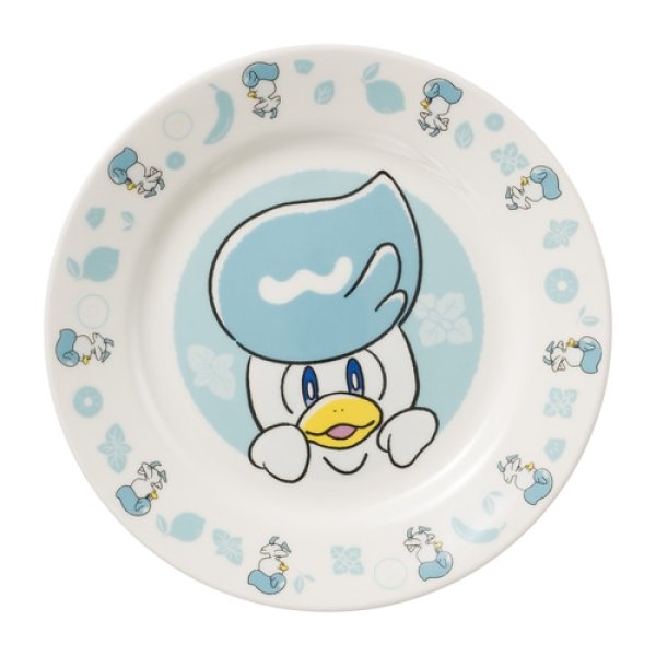 Photo1: Pokemon Center 2022 Scarlet Violet Ceramic Plate Quaxly (1)