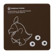 Photo2: Pokemon Center 2022 Scarlet Violet Rubber Cup Coaster Fuecoco (2)