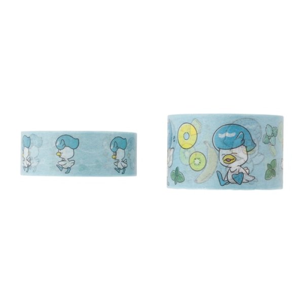 Photo1: Pokemon Center 2022 Scarlet Violet Sticky Paper Masking Tape Quaxly (1)