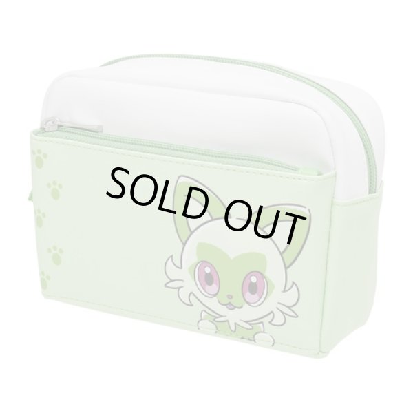 Photo3: Pokemon Center 2022 Scarlet Violet Pouch case Sprigatito (3)