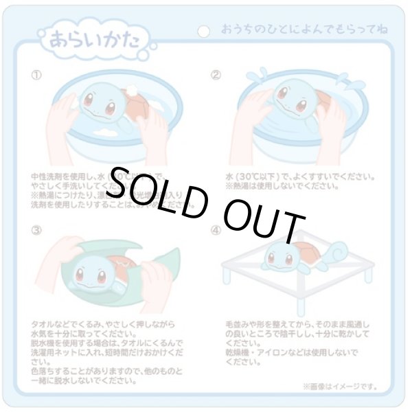 Photo4: Pokemon Center 2022 Washable Plush doll Squirtle (4)