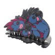 Photo4: Pokemon Center 2022 Pokemon accessory x 25NICOLE Series Hair clip bands H Hydreigon (4)