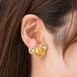 Photo4: Pokemon Center 2022 Pokemon accessory x 25NICOLE Series Pierced Earrings P Teddiursa (4)