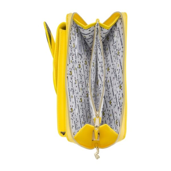 Photo5: Pokemon Center 2022 25NICOLE Smartphone shoulder with Wallet Pikachu (5)