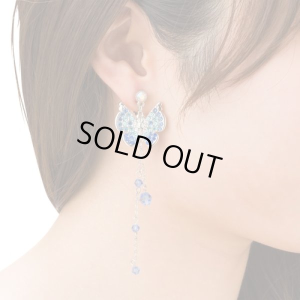 Photo4: Pokemon Center 2022 Pokemon accessory x 25NICOLE Clips Earrings Earrings E Vivillon (4)