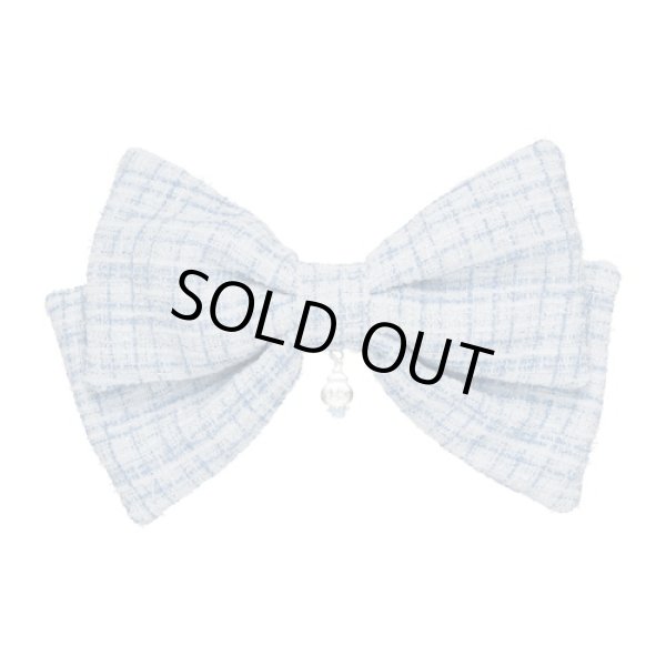 Photo1: Pokemon Center 2022 Pokemon accessory x 25NICOLE Hair clip Big Ribbon Barrette H Vanillite (1)