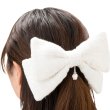 Photo5: Pokemon Center 2022 Pokemon accessory x 25NICOLE Hair clip Big Ribbon Barrette H Litwick (5)