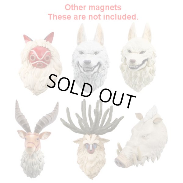 Photo6: Studio Ghibli Figure Magnet Princess Mononoke Shishigami (6)