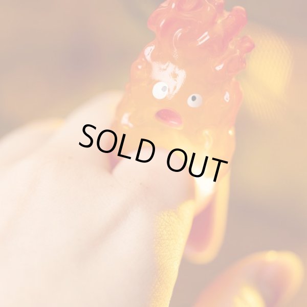 Photo8: Studio Ghibli Howl's Moving Castle Figure Ring KAZARING Calcifer #2 (8)
