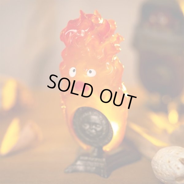 Photo7: Studio Ghibli Howl's Moving Castle Figure Ring KAZARING Calcifer Complete set 6 Figures (7)